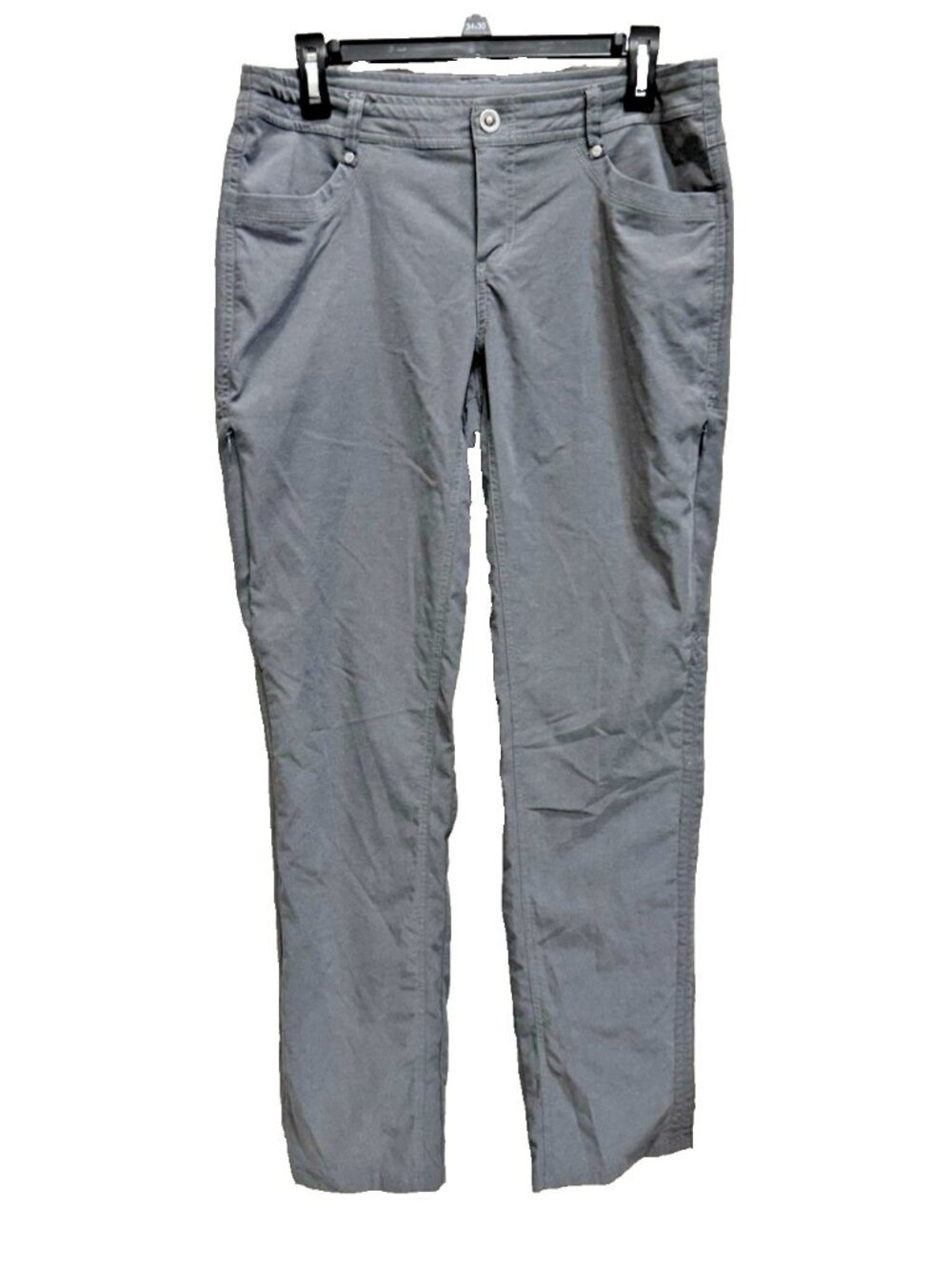 KÜHL Trekr Legendary Women's Hiking Pants Sz 10 Gray Convertible Stretch 6235